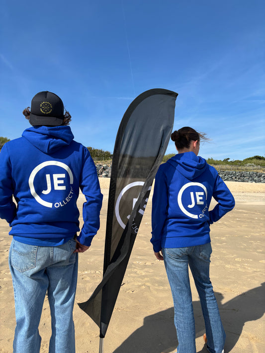 Hoodie Bleu Électrique
